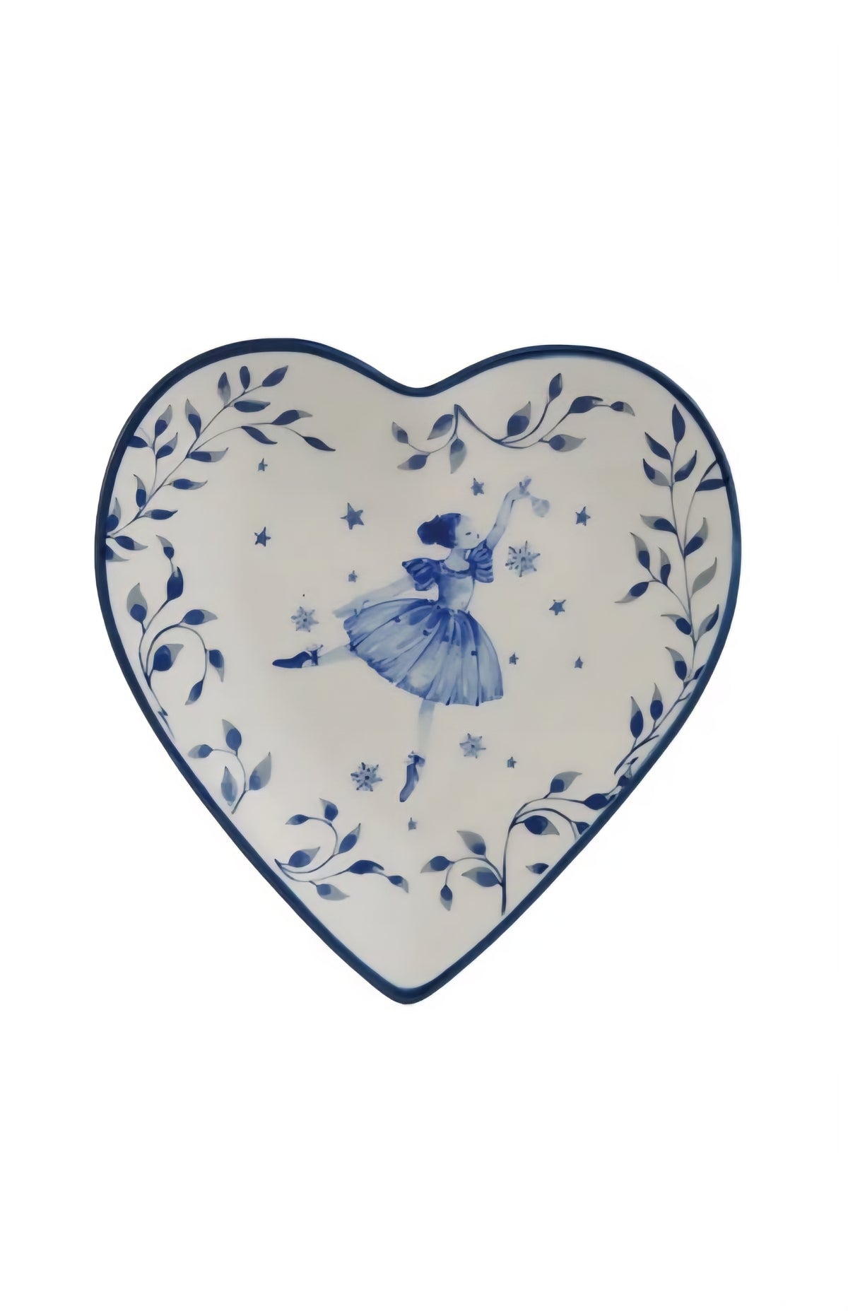 Ceramic Shaped Dish with Holiday Image, 3 Styles