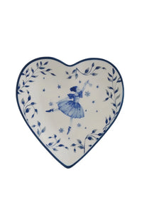 Ceramic Shaped Dish with Holiday Image, 3 Styles