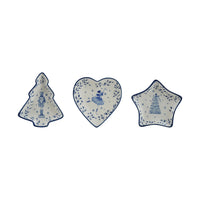 Ceramic Shaped Dish with Holiday Image, 3 Styles
