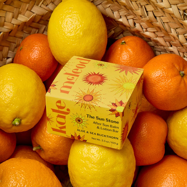 The Sun Stone After Sun Balm & Lotion Bar | Kate McLeod