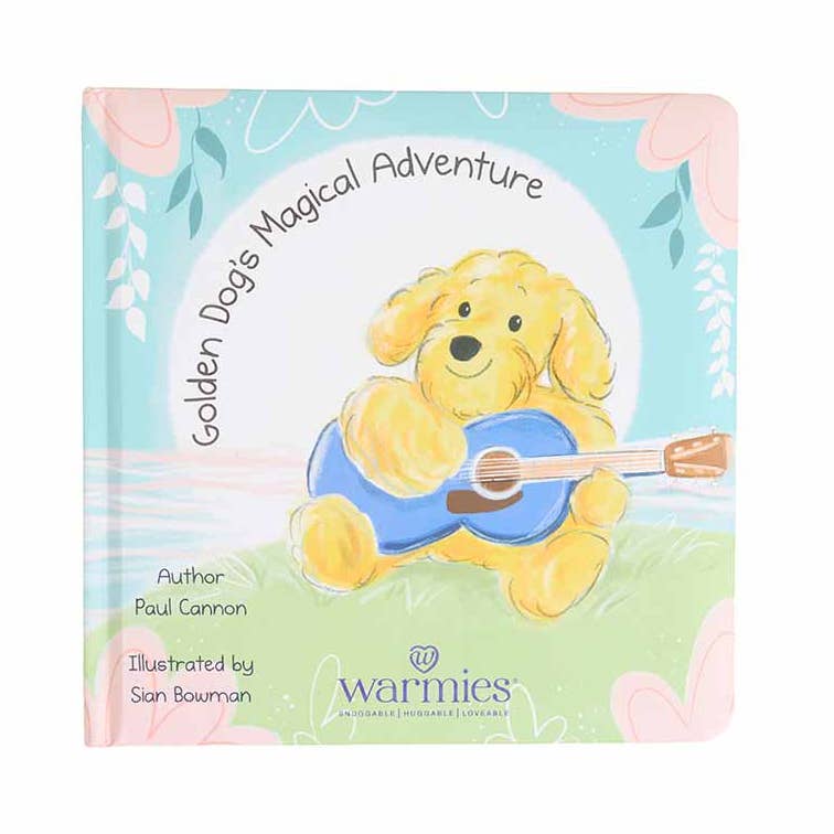 Golden Dog's Magical Adventure Board Book | Warmies®