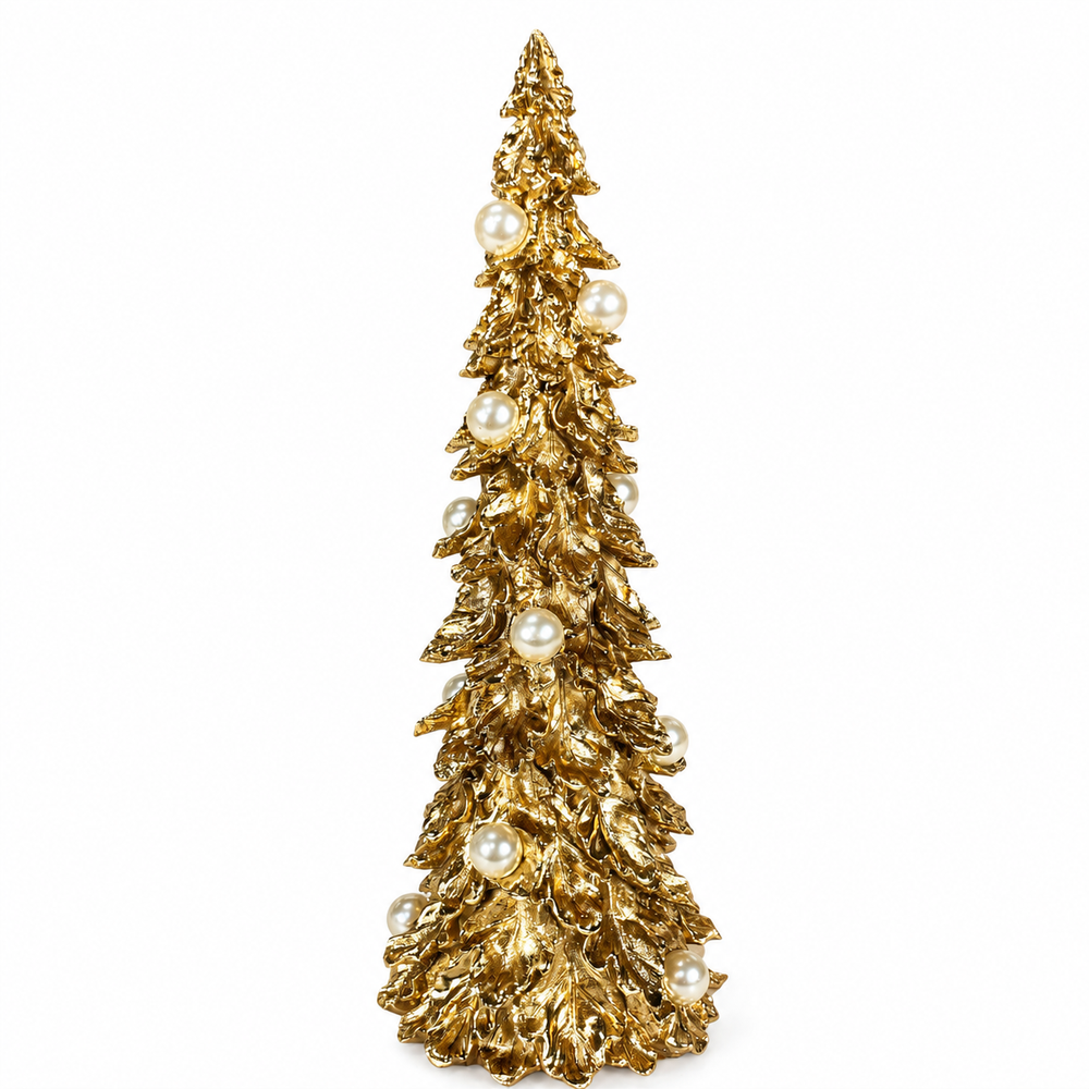 19" Gold & Pearl Tree