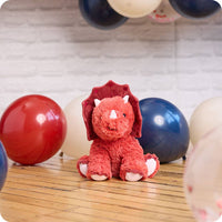 Red Triceratops Warmies®