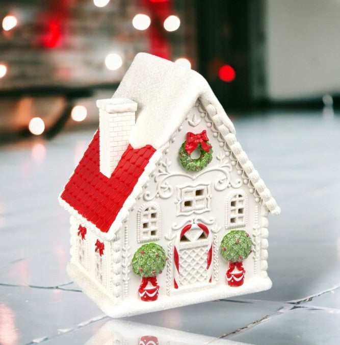 Cottage House 9.5" Light Up