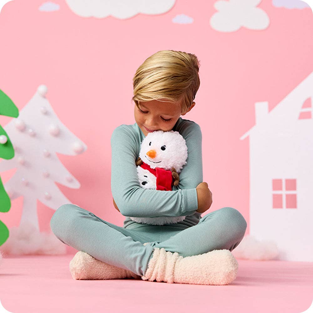 Red Scarf Snowman Warmies®
