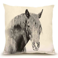 Medium Horse Pillow - Eric & Christopher