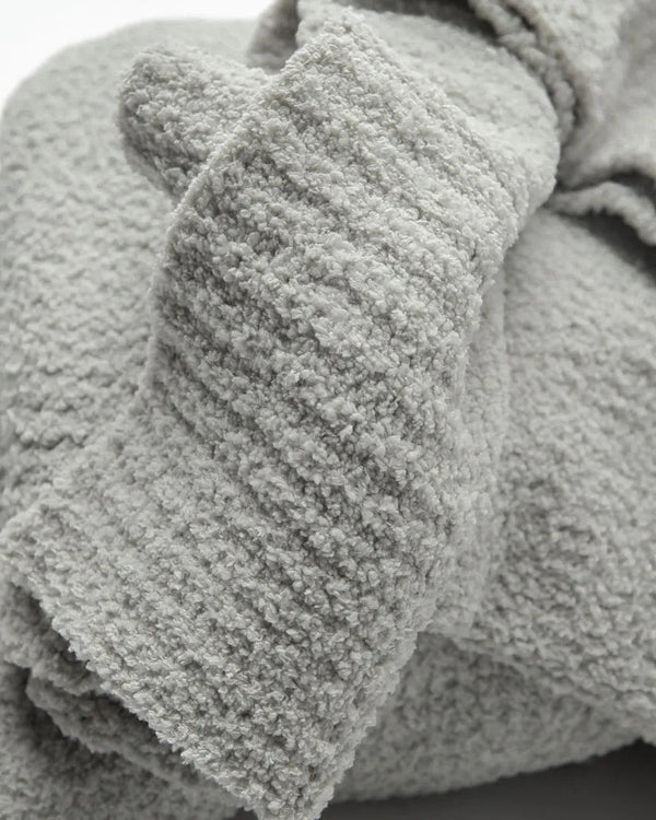 Cloud Grey Snug Lap Throw