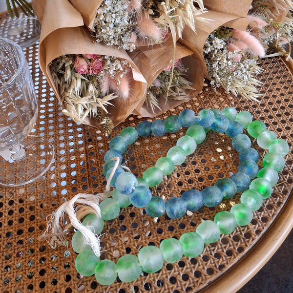 Mixed Glass Beads - Medium