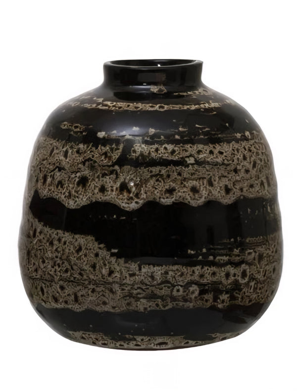 Glazed Terra Cotta Vase - 3 Styles
