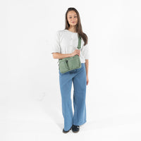 Ceara | Expandable Crossbody - Olivine Green