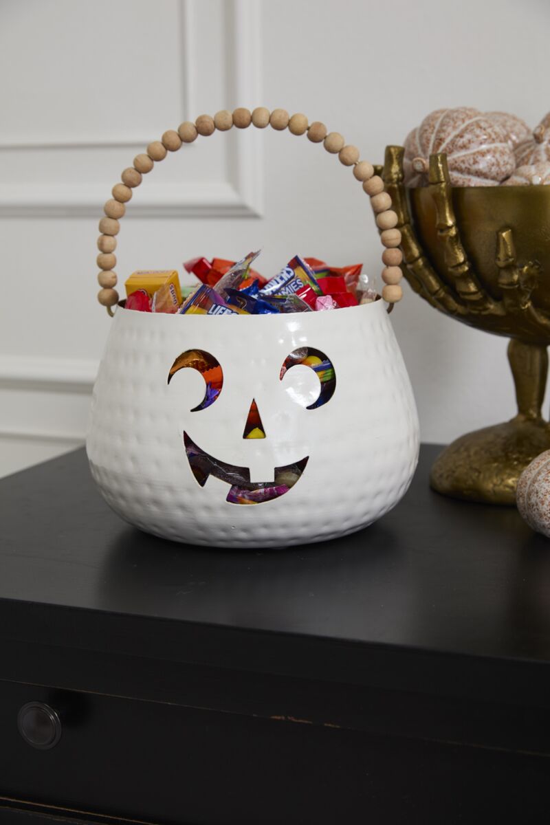 Charming Pumpkin Basket