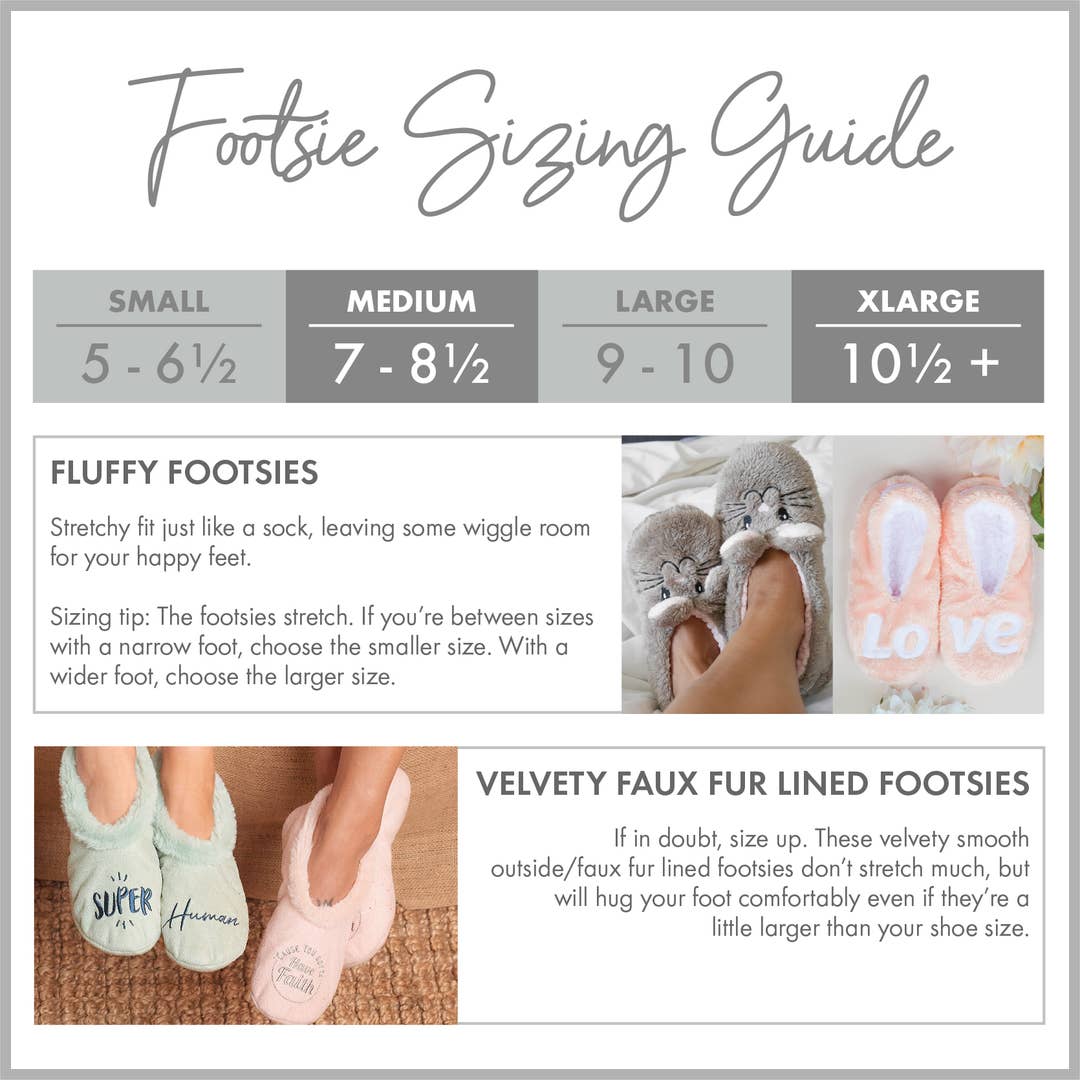 Knitted Footsies, 2 Styles
