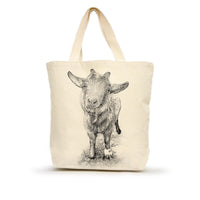 Goat Medium Tote - "Rusty" - Eric & Christopher