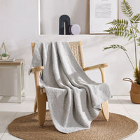 Cloud Grey Snug Lap Throw