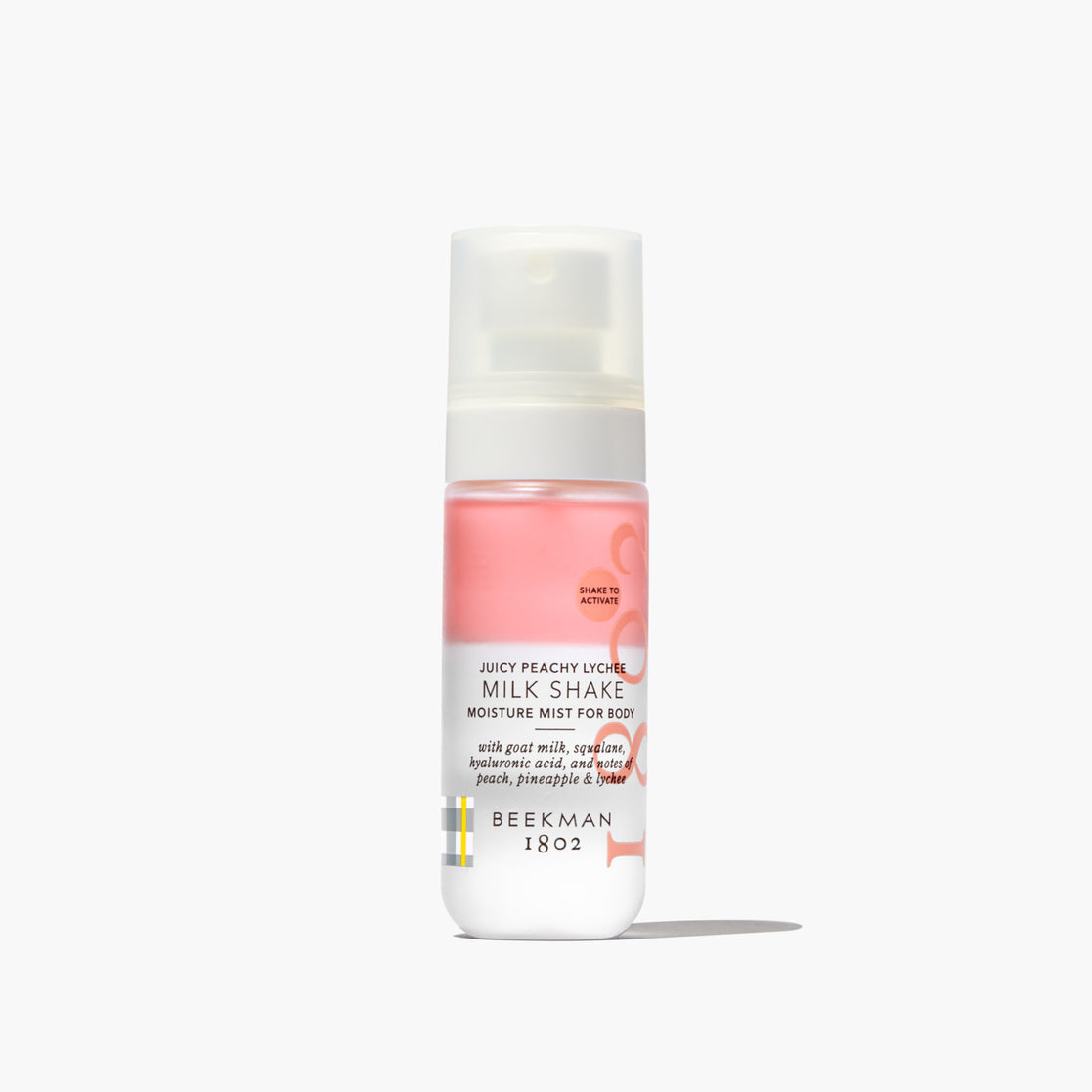 Juicy Peach Lychee Milk Shake Moisture Mist, 2oz. | Beekman 1802