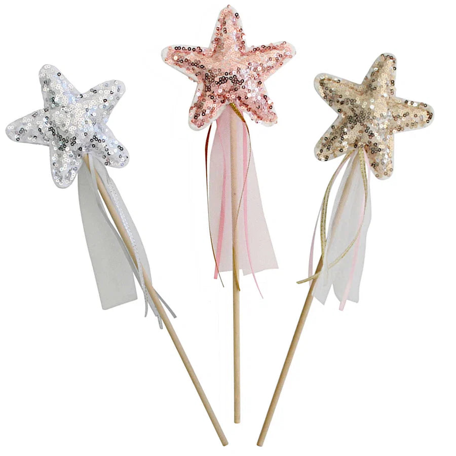 Sequin Star Wand, 3 Styles | Alimrose