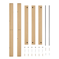 Steiner Beech Square 2-Tier Kids Wall Mounted Bookshelf | Danya B