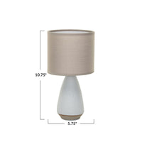Table Lamp w/Linen Shade