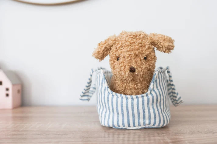 Toffee the Puppy in Carrier | Alimrose