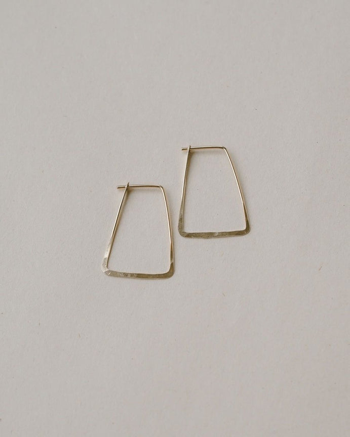 Satomi Studio - Small Seam Hoop Earrings