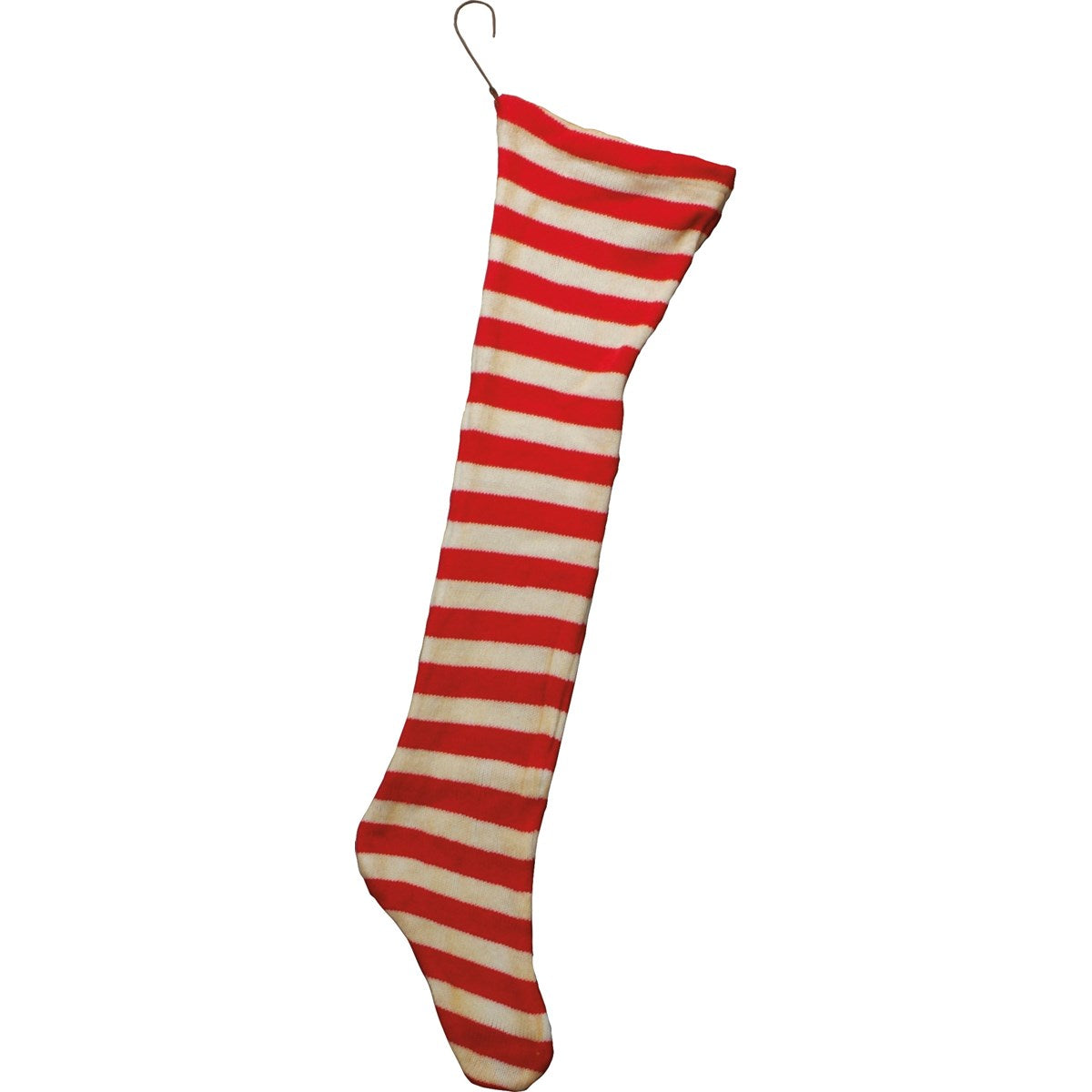 Jumbo Stocking - Red & White