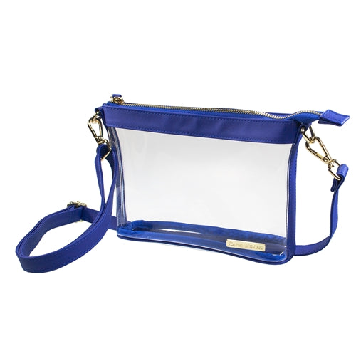 Clear PVC Crossbody Bag