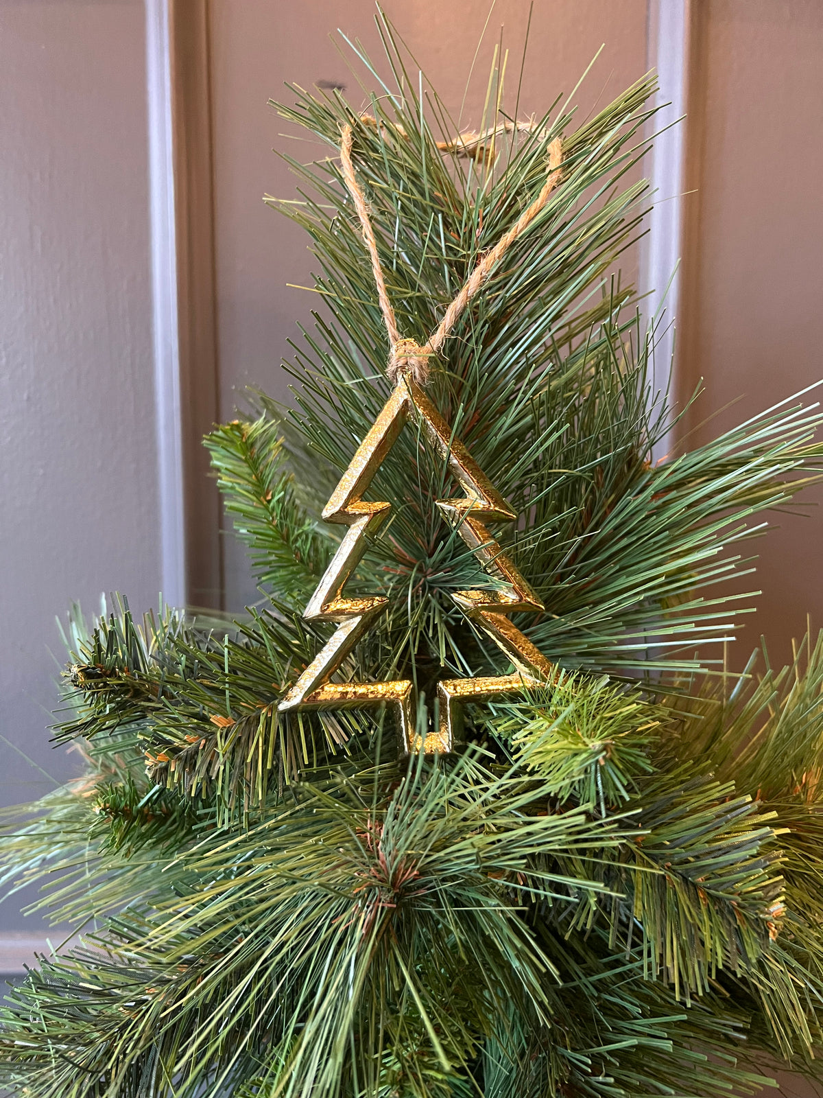 Gold Tree Ornament