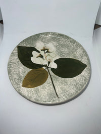 Handpainted Floral Plate