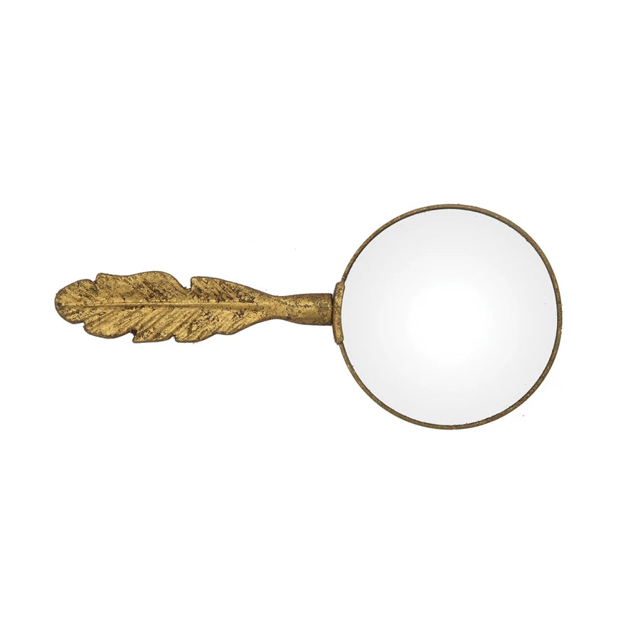 Magnifying Glass with Feather Handle