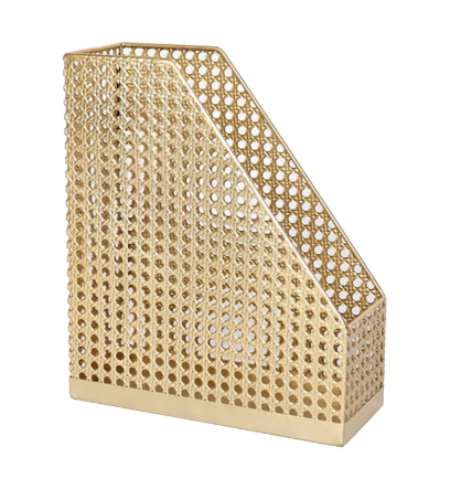 Gold Metal File Holder