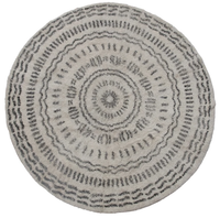 Round Cotton Tufted Rug