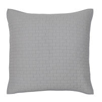 Grey Brick Euro Sham