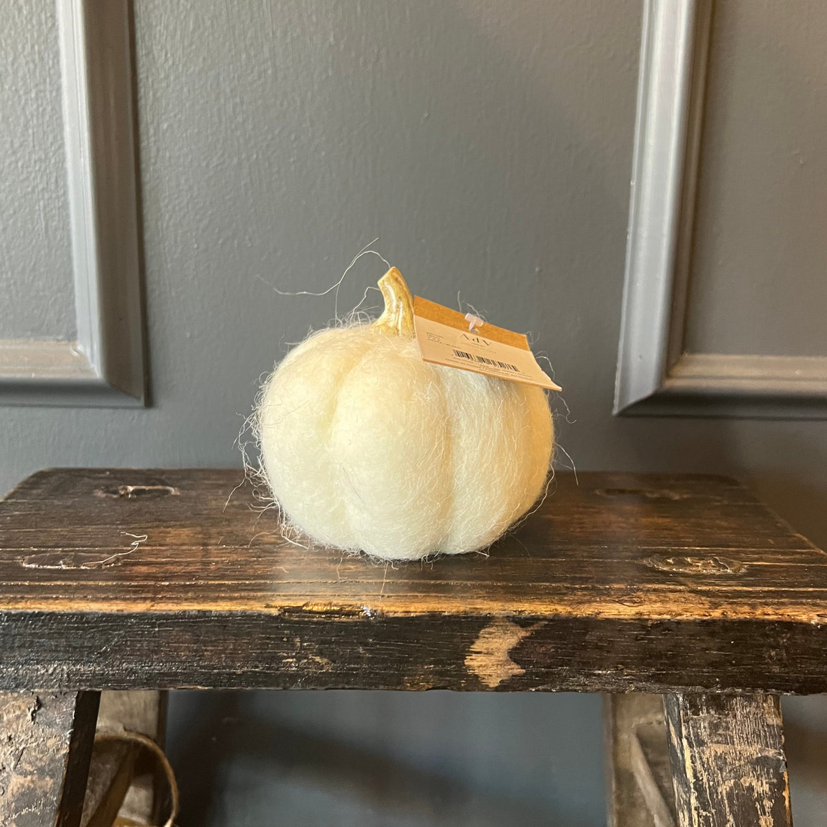 Small Wool Pumpkin